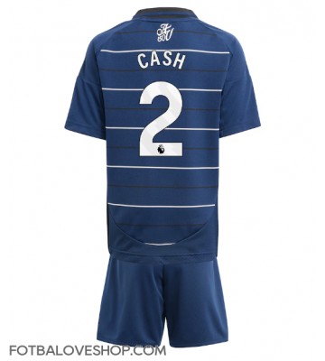 Aston Villa Matty Cash #2 Dětské Alternativní Dres 2024-25 Krátký Rukáv (+ trenýrky)